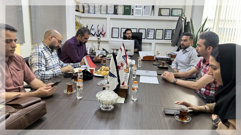 بازدید نمایندگان شرکت ایمن خودرو شرق از خط تولید شرکت روان گداز پردیس