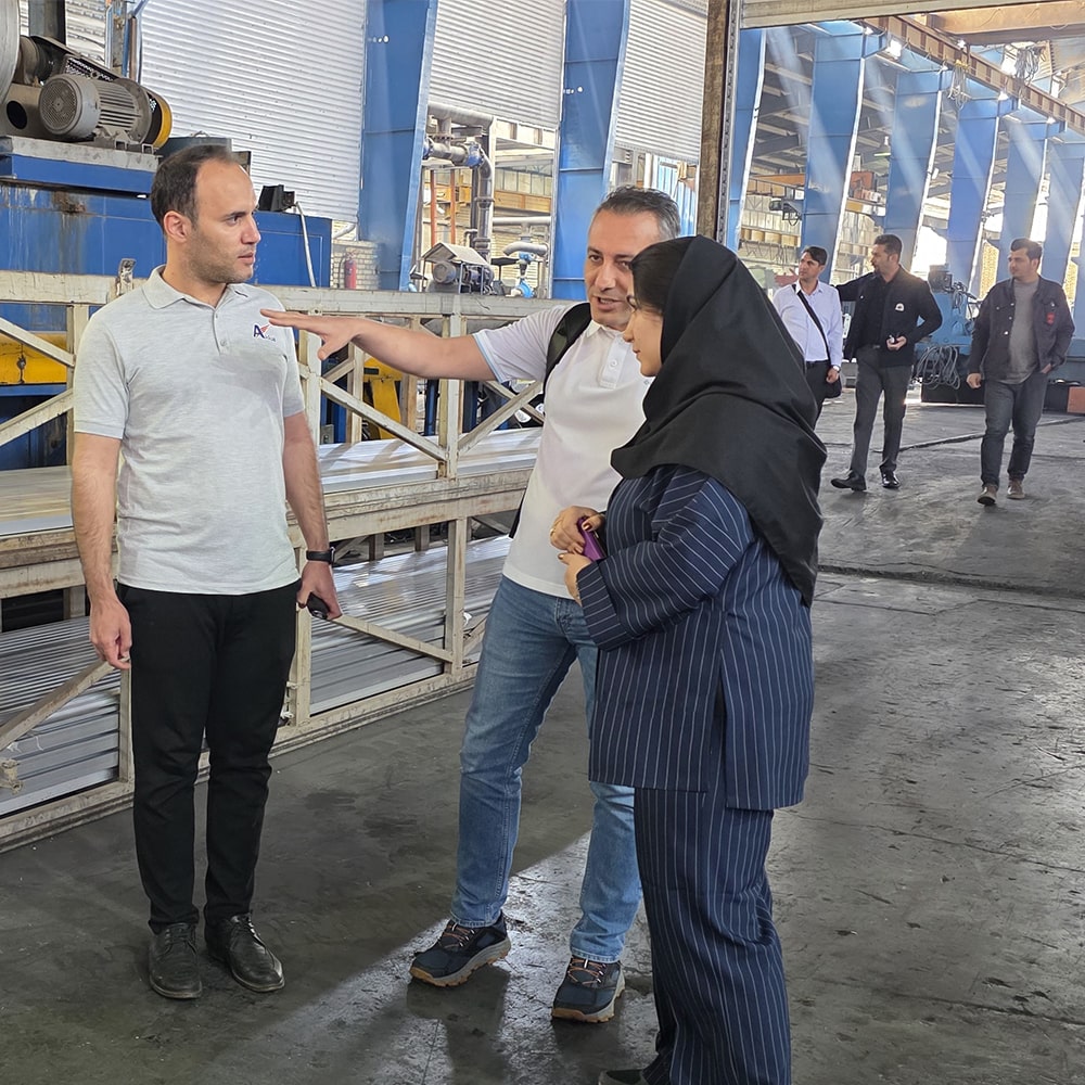 بازدید نمایندگان شرکت Proses ترکیه از خط تولید روان گداز پردیس 7 بازدید نمایندگان شرکت Proses ترکیه از خط تولید روان گداز پردیس