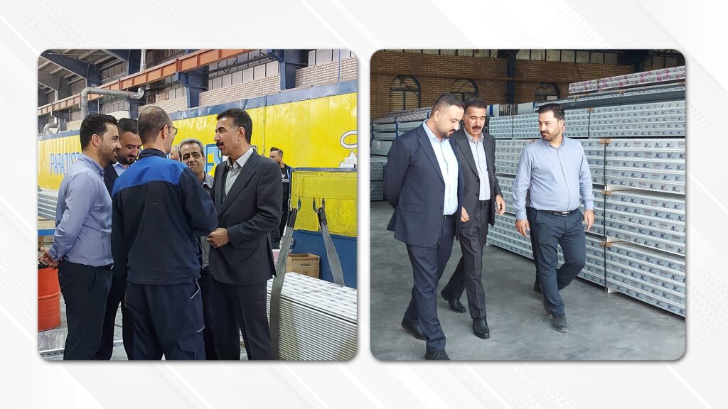 بازدید سرمایه‌گذار و مدیرعامل از واحدهای تولیدی شرکت روان‌گداز پردیس