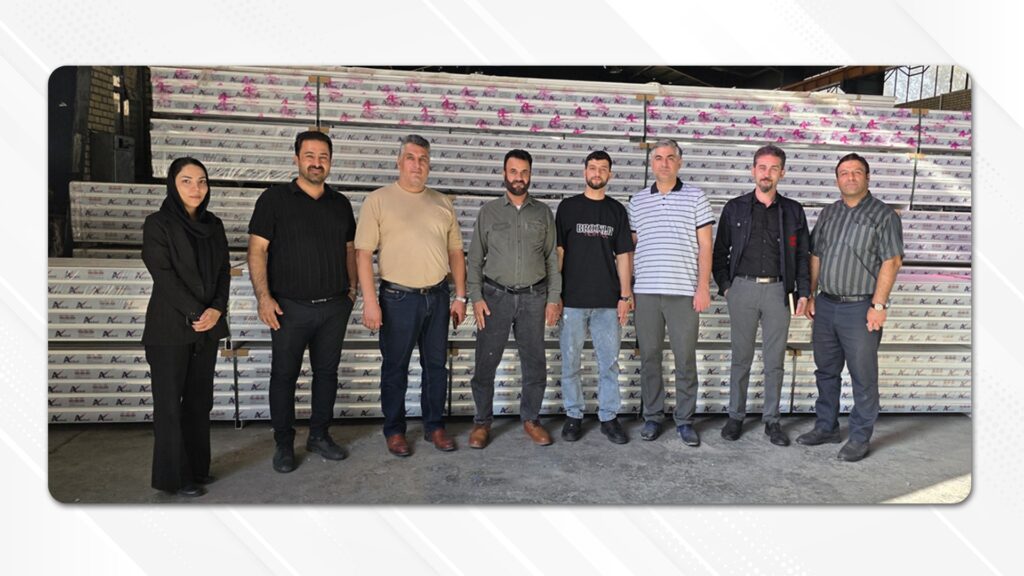 بازدید هیئت تجاری افغانستان از خط تولید شرکت روان گداز پردیس