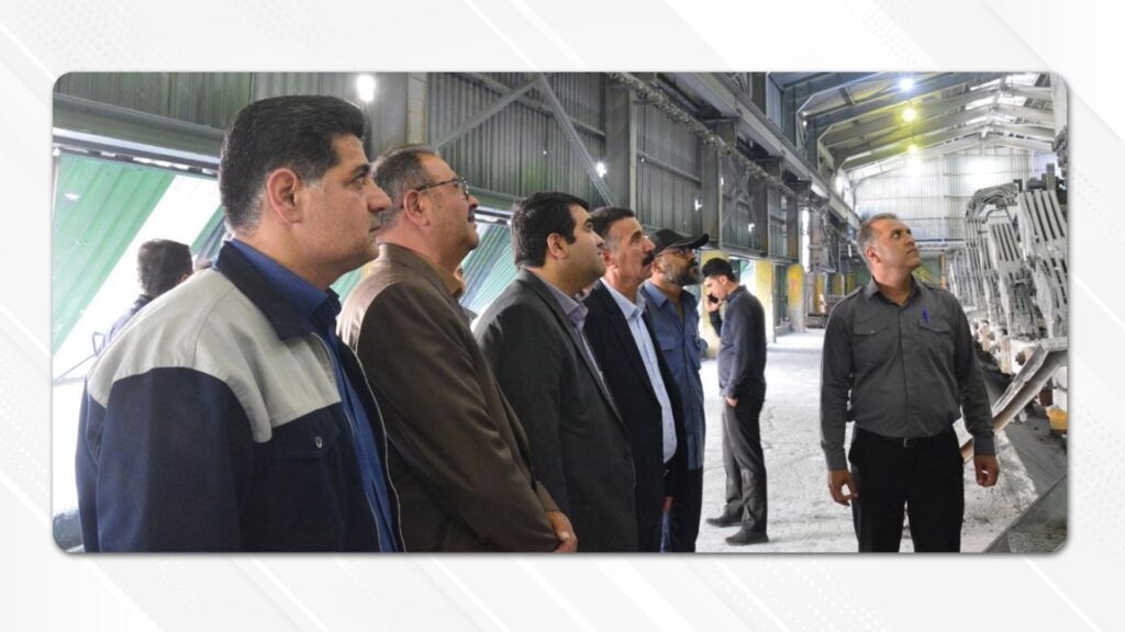 جلسه هیات مدیره شرکت روان گداز پردیس روز ۲۴ شهریور ۱۴۰۴ در محل کارخانه