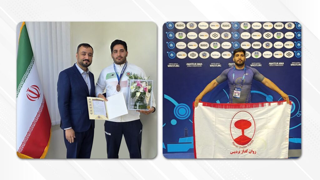 افتخارآفرینی همکار شرکت روان گداز پردیس در رقابت‌های جهانی MMA