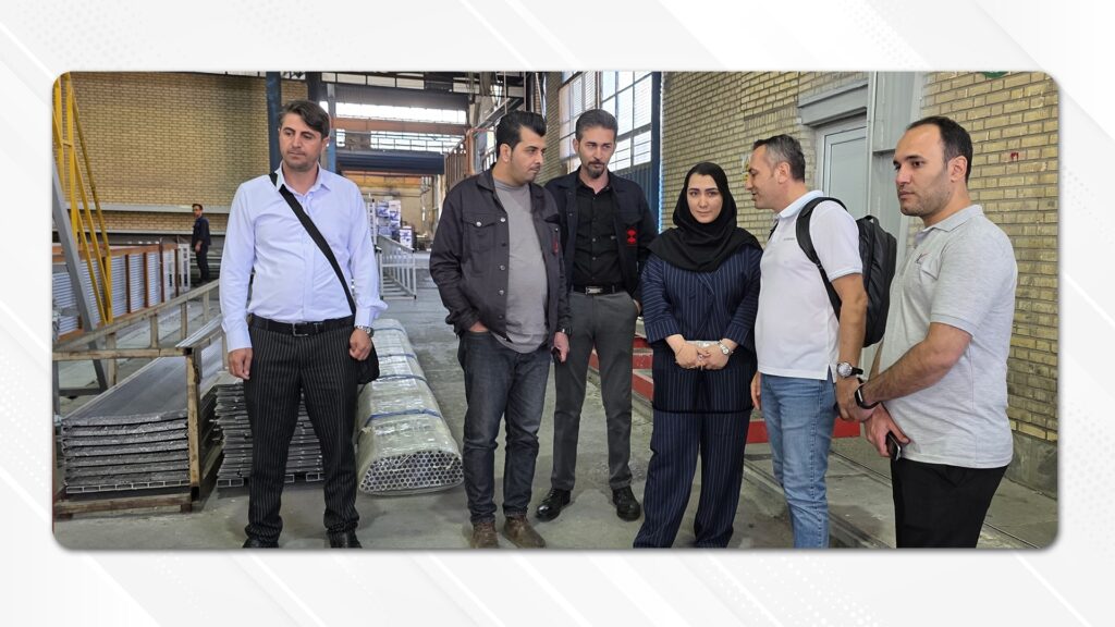 بازدید نمایندگان شرکت Proses ترکیه از خط تولید روان گداز پردیس