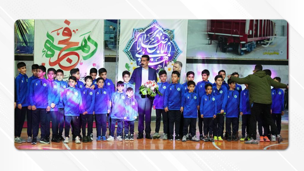 مراسم اختتامیه هفتمین دوره مسابقات فوتسال کارگری گرامیداشت دهه مبارک فجر