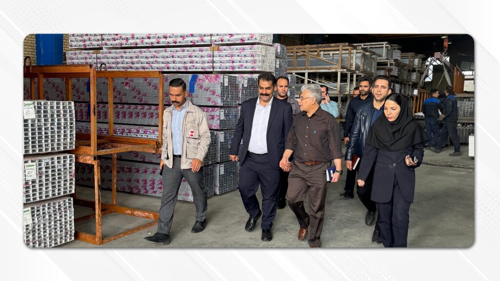 بازدید نمایندگان شرکت کروز از خط تولید شرکت روان گداز پردیس